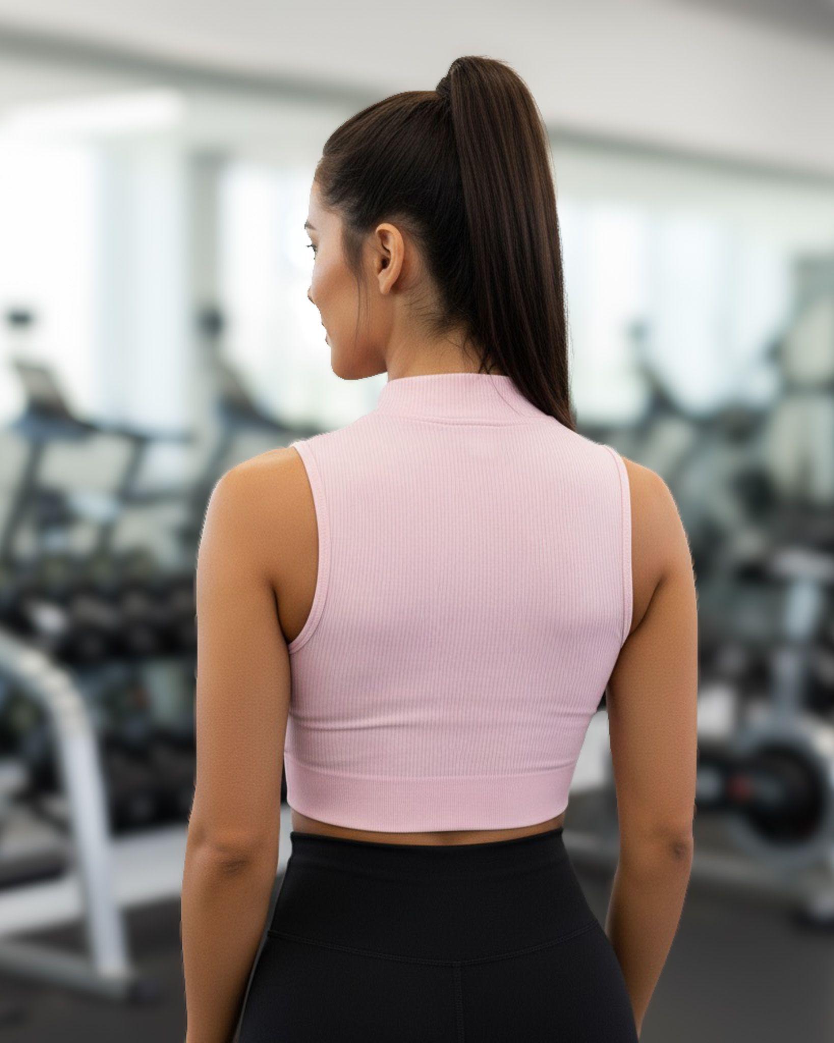 Peto Top Deportivo con cierre - YJ179-8