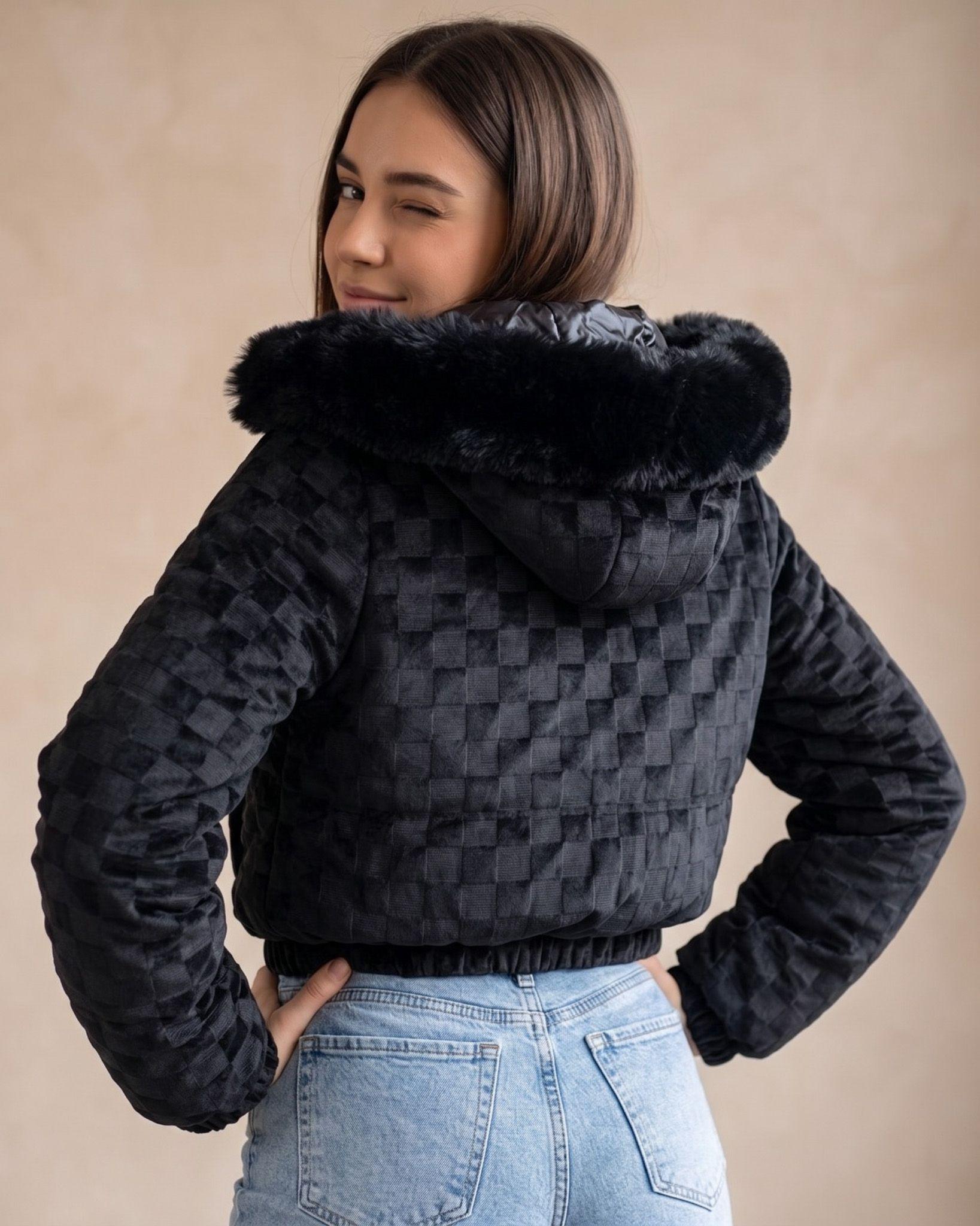 Puffer Urban Reversible Premium Máximo Abrigo Black-1