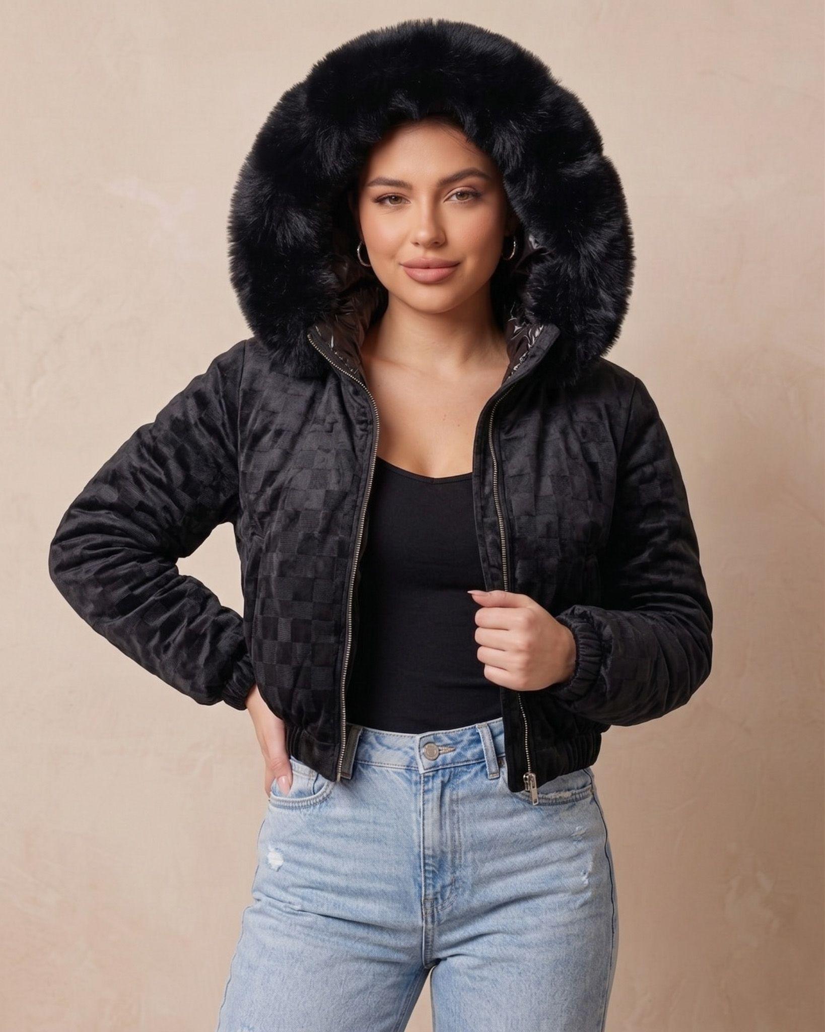 Puffer Urban Reversible Premium Máximo Abrigo Black-5