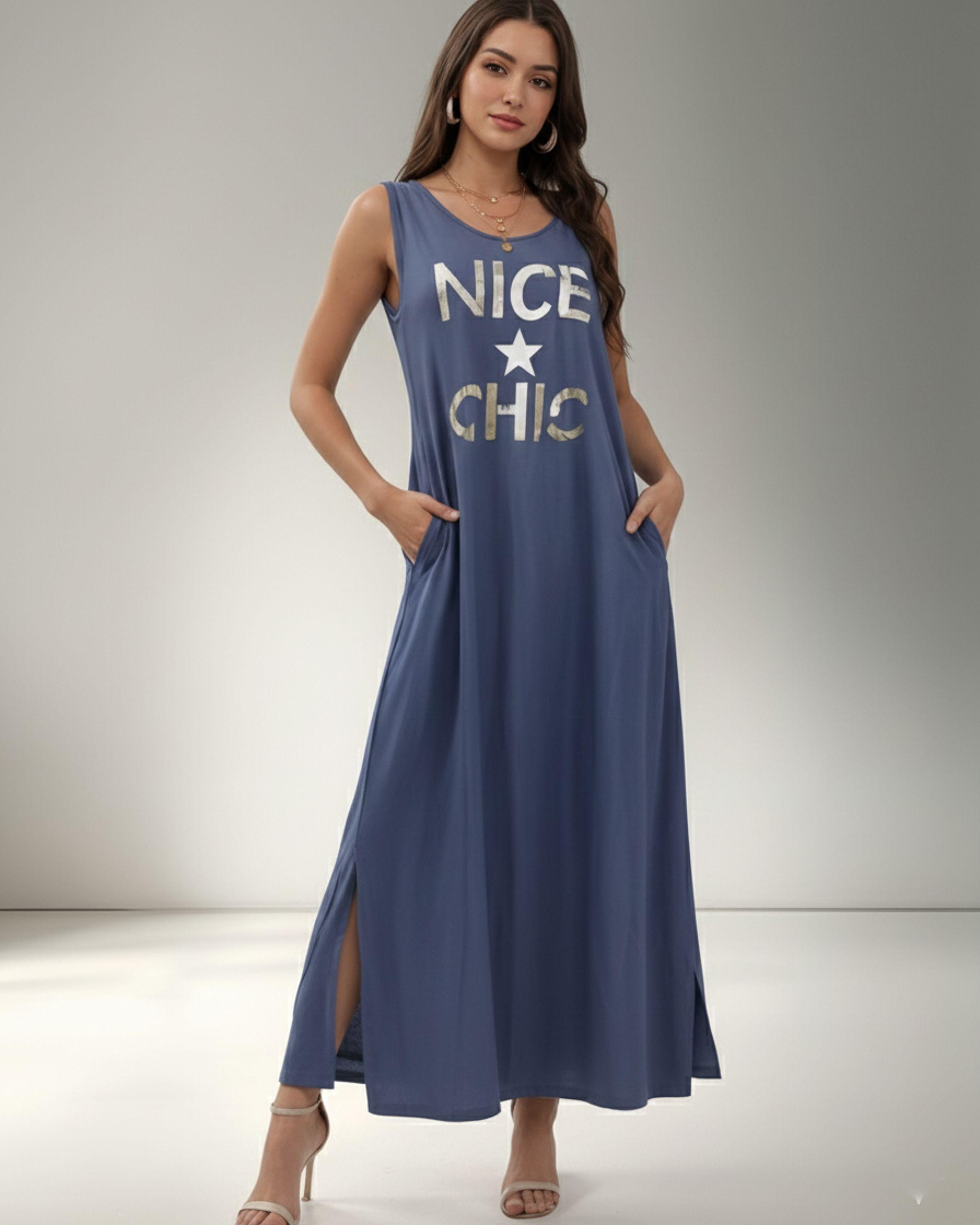 Maxi Vestidos Algodón Estampado-3