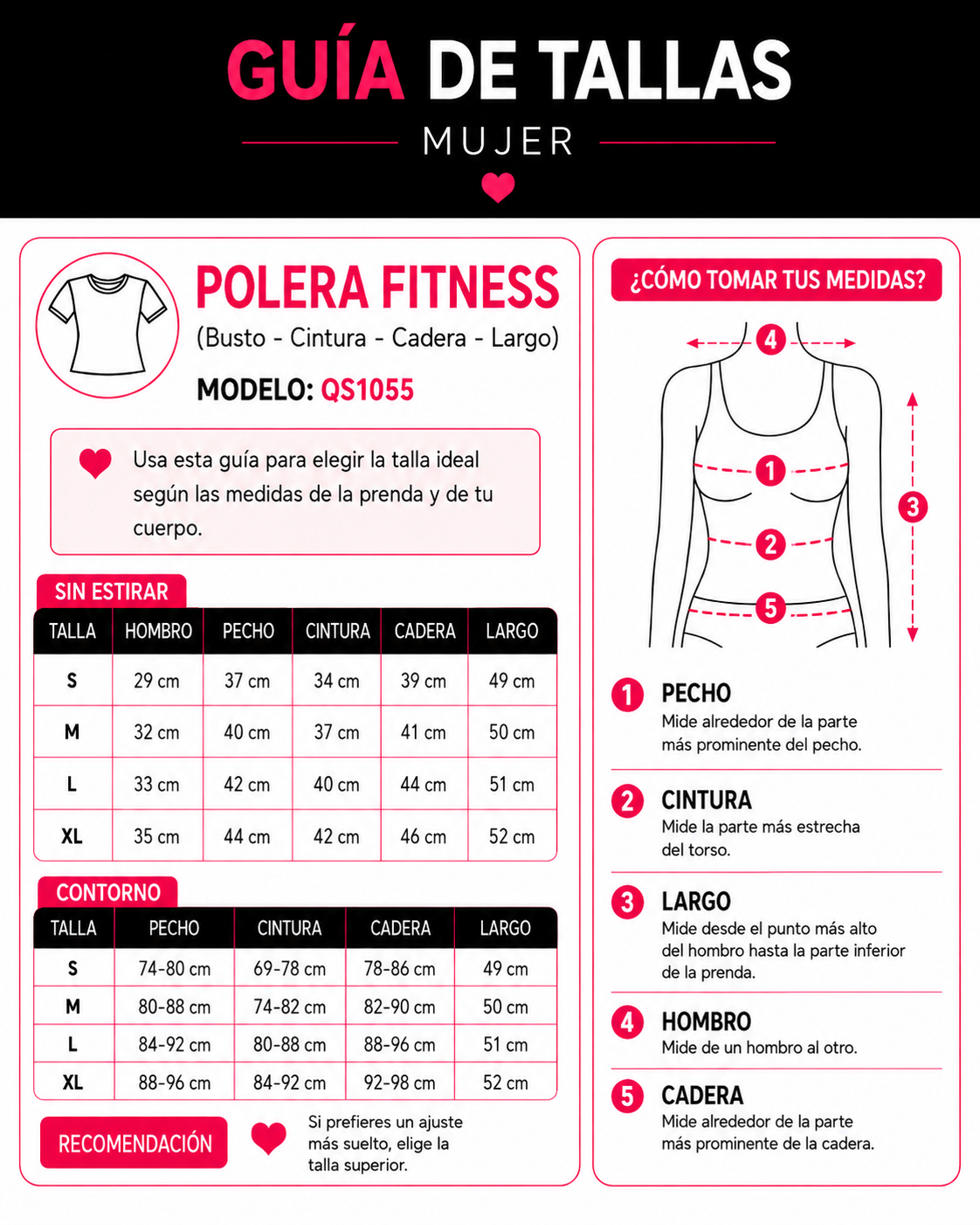 Polera Deportiva Mujer Elasticada Manga Corta Seamless Gym-4