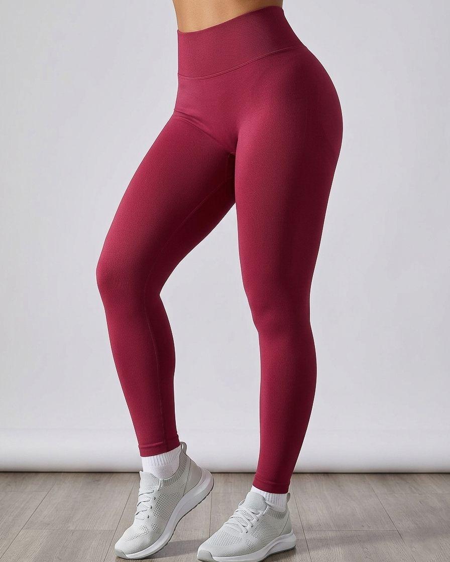Calza Deportiva Premium Seamless Pretina Alta Levanta Cola-3