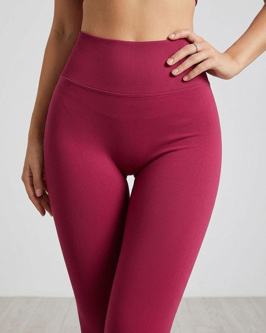 Calza Deportiva Premium Seamless Pretina Alta Levanta Cola-6