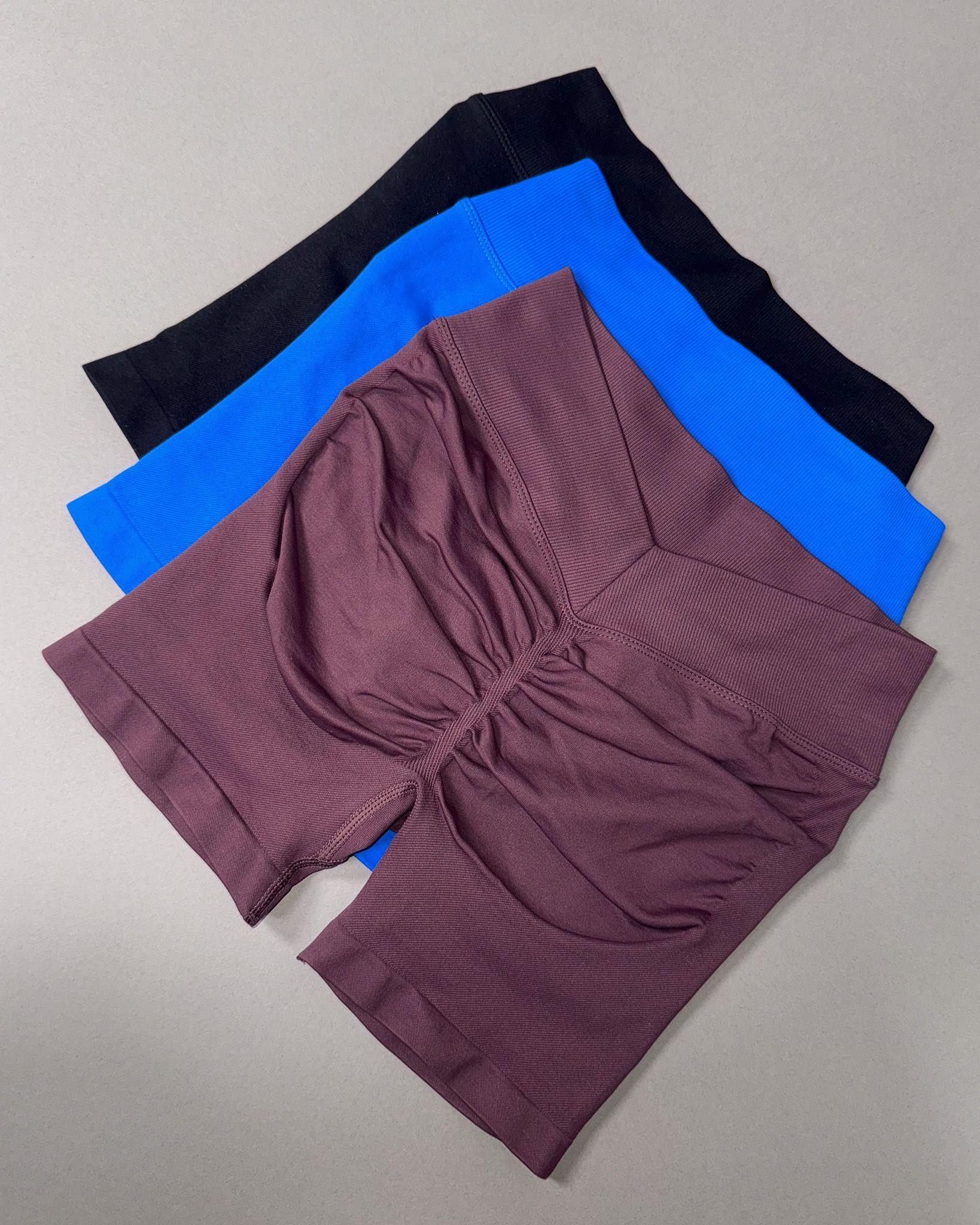 Short Deportivo Seamless Push Up Pretina V Mujer-3