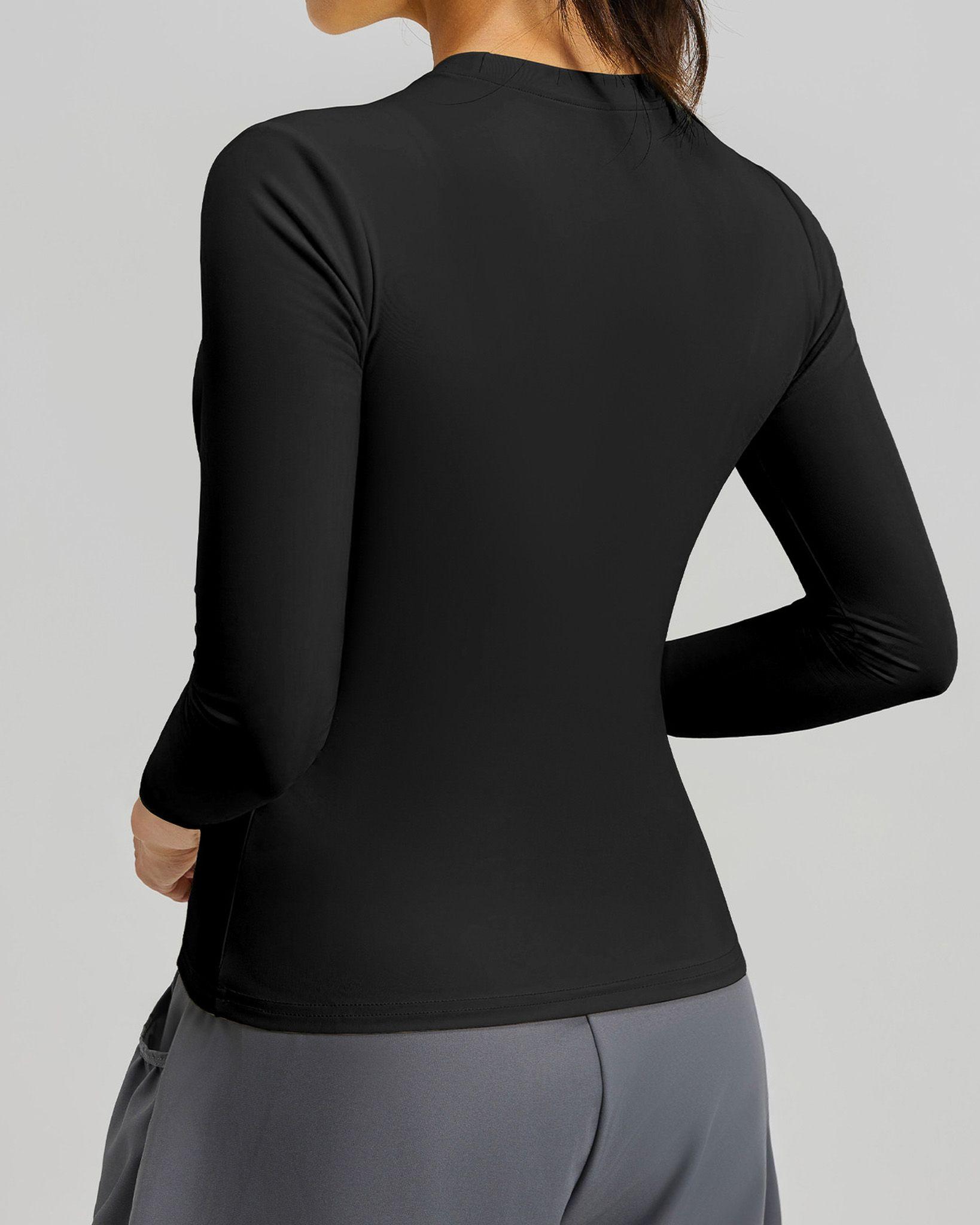 Polera Manga Larga Dry Fit Pro: Calce Slim y Secado Rápido-1