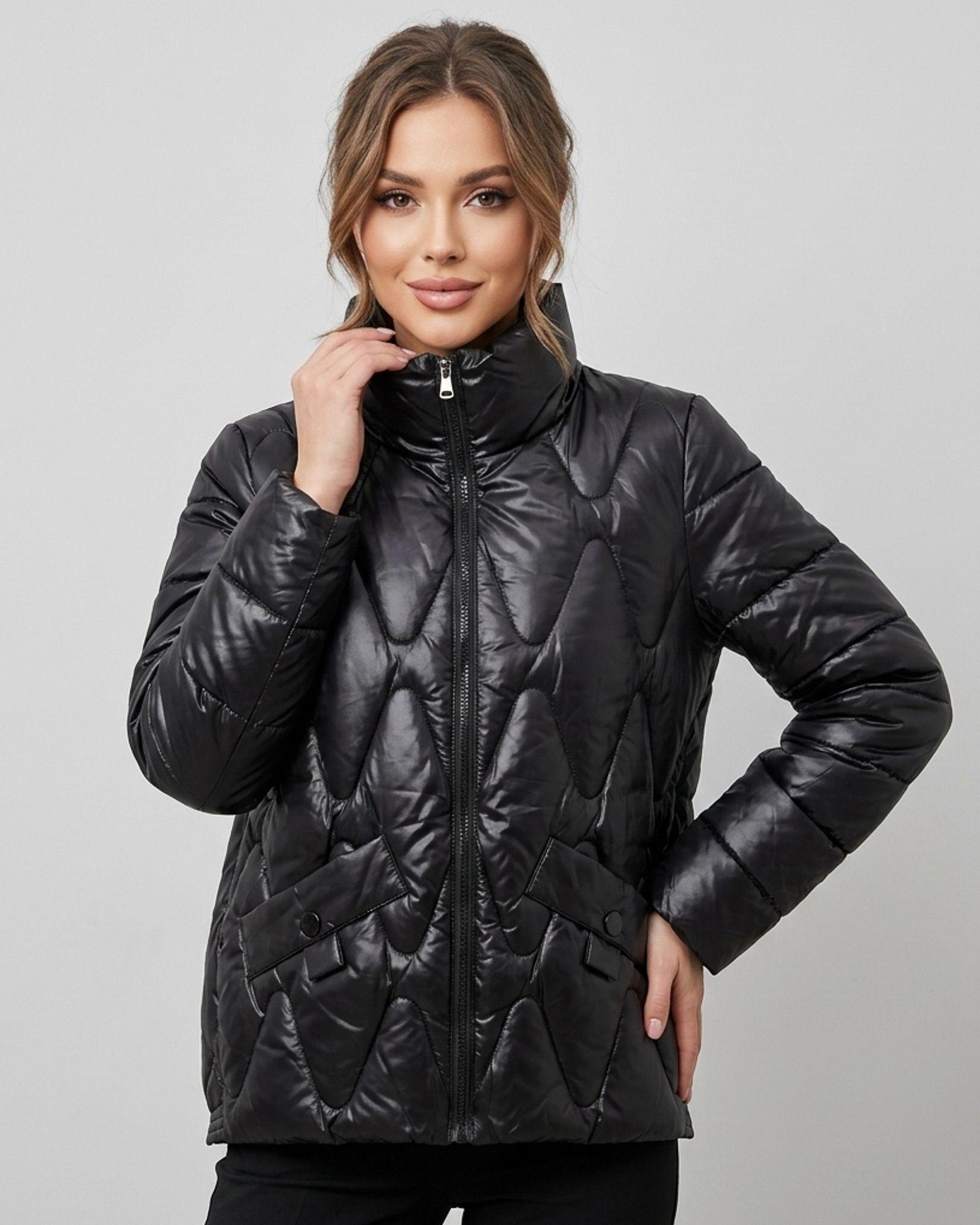 Parka Puffer Glossy: Ultra Térmica, Brillante y Cortaviento-1