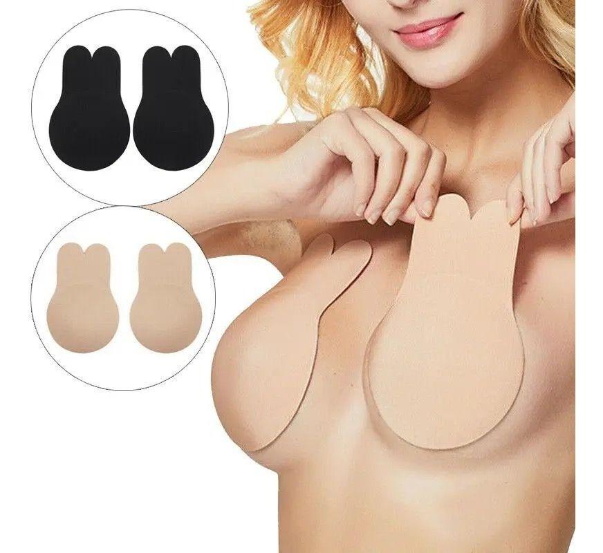 Sujetador Levanta Busto Adhesivo Gel Invisible Reutilizable-4