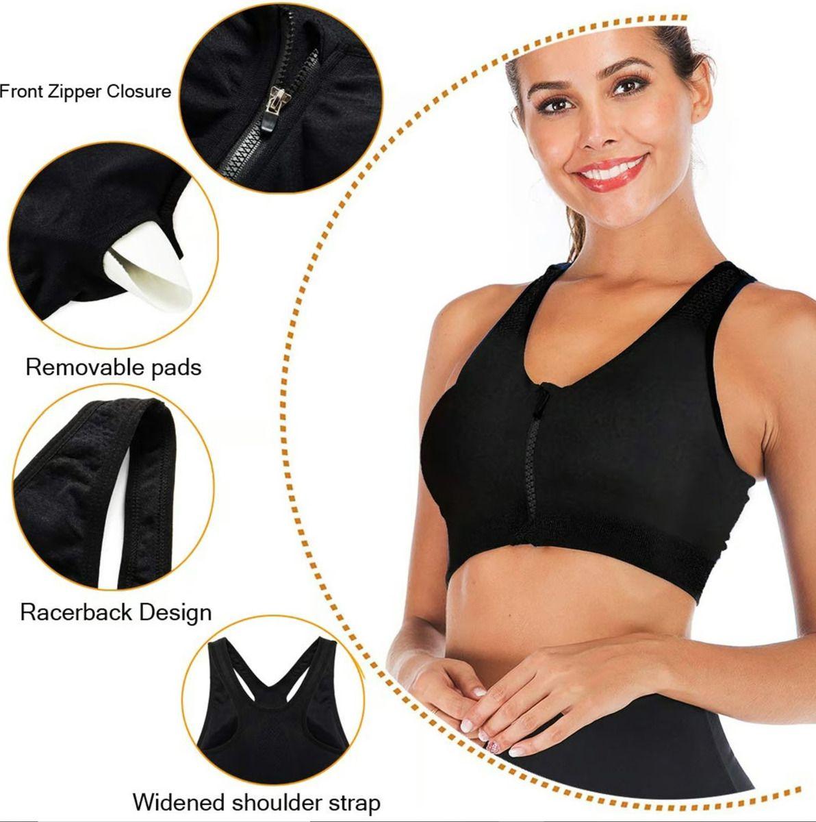 Sujetador Sostén Alto Impacto Deportivo Fitness-1