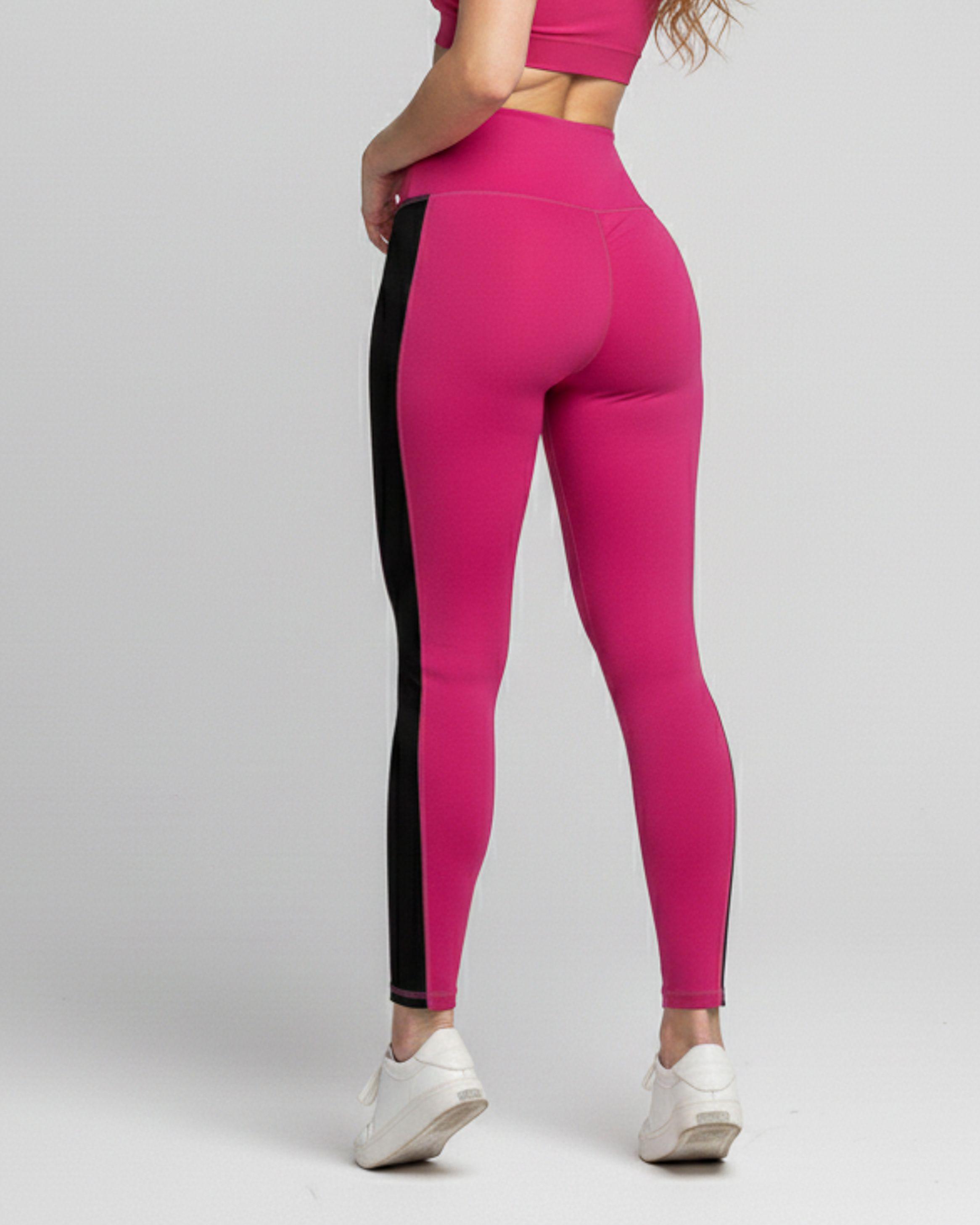 Calza Algodón Nacional con Franja Alta calidad-5