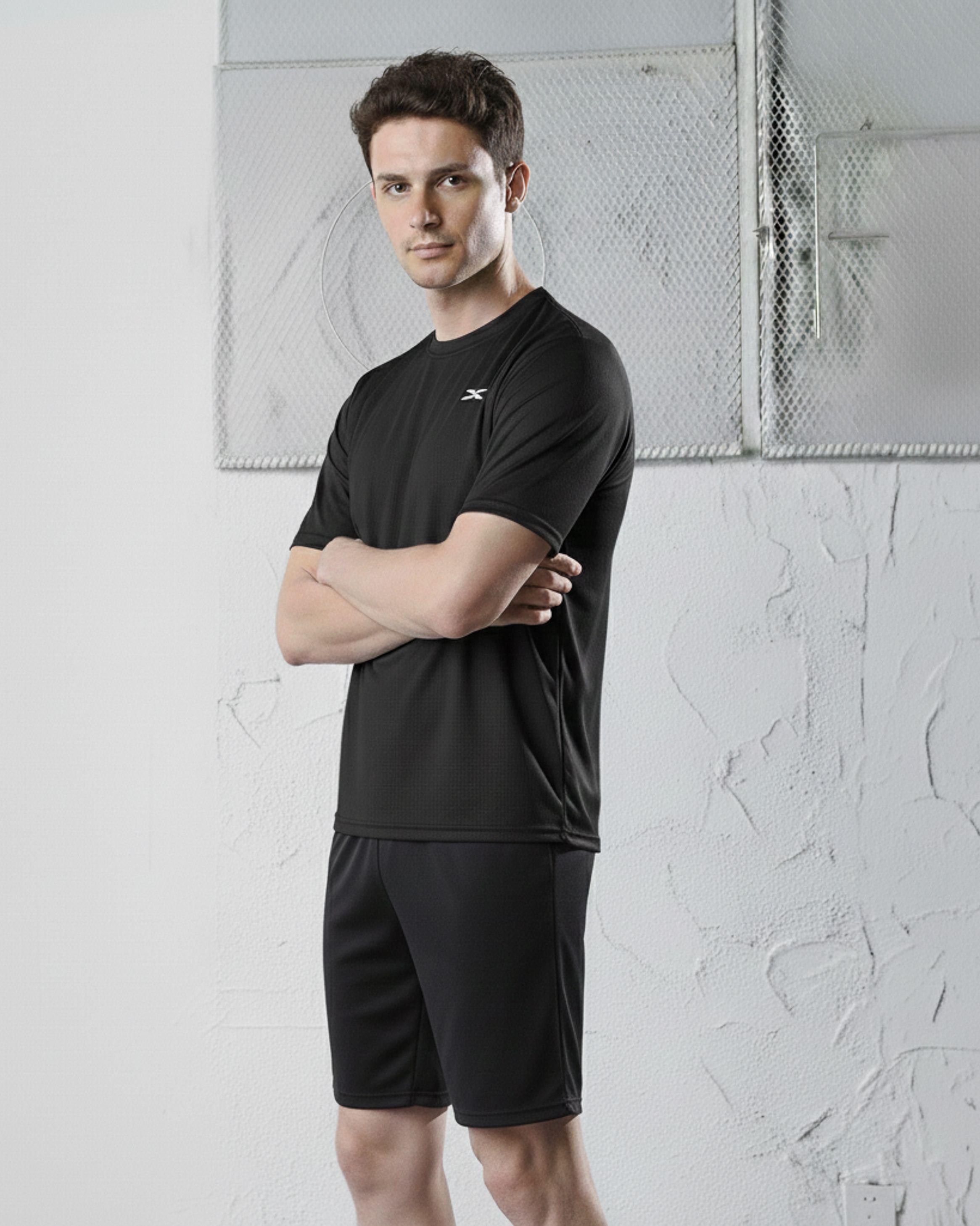 Conjunto Deportivo Hombre Short y Polera Dry Fit  - JYT410-2