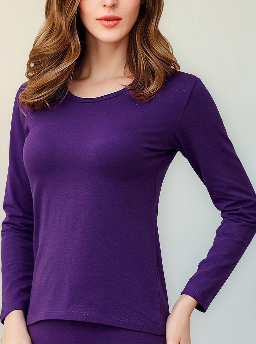 Camiseta De Mujer / Primera Capa - Fibra De Bambú 100%-0