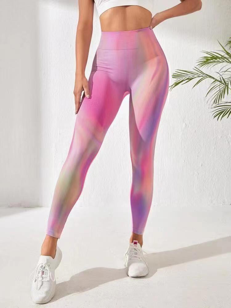 Leggins De Moda Push Up Diseño Rayitos - Alta Calidad-3
