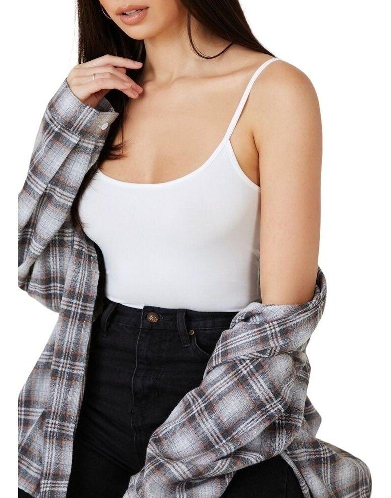 Pack 12 Polera Top De Mujer Sin Mangas Fibra Bambú-3