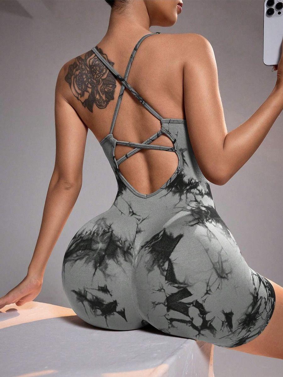 Mono Enterito Corto Push Up Para Mujer Faja Deportiva Bx113-2