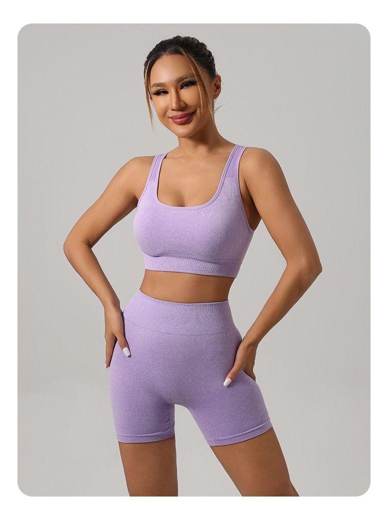 2x Conjunto Deportivo Fitness, Yoga Para Mujer Premium-1
