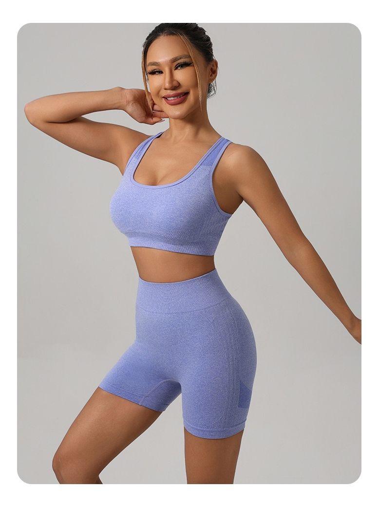 2x Conjunto Deportivo Fitness, Yoga Para Mujer Premium-5