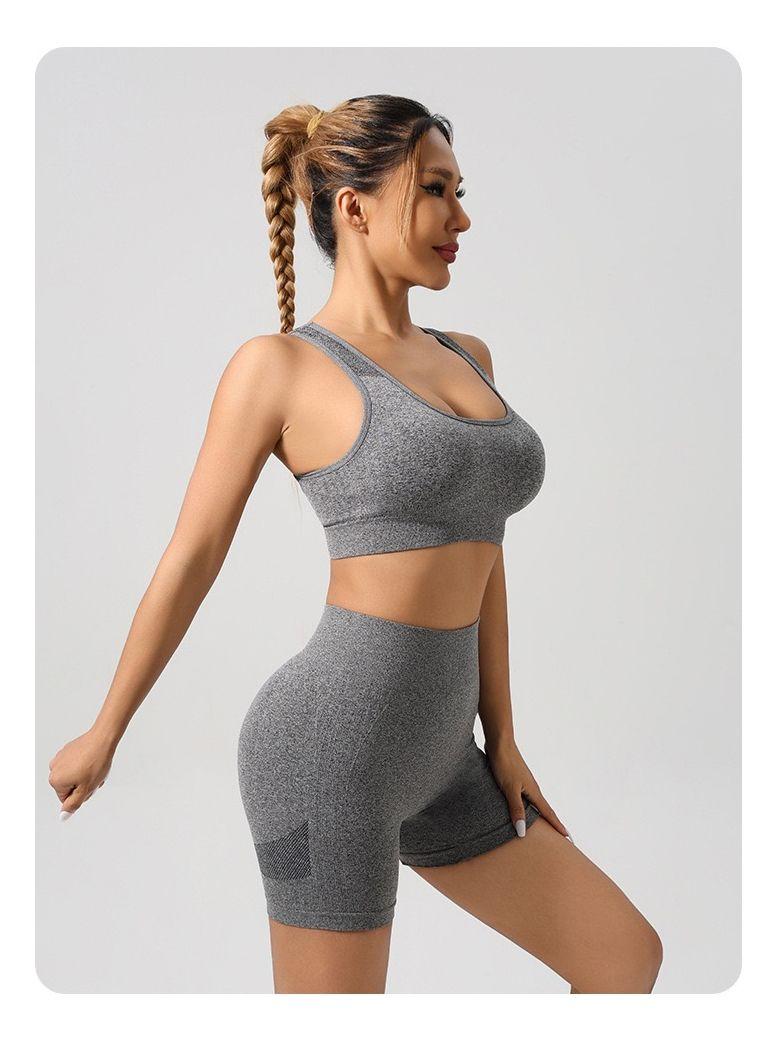 2x Conjunto Deportivo Fitness, Yoga Para Mujer Premium-7