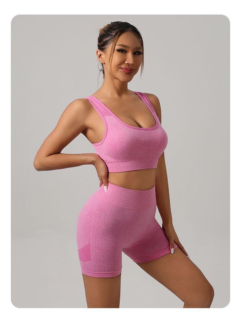 2x Conjunto Deportivo Fitness, Yoga Para Mujer Premium-9