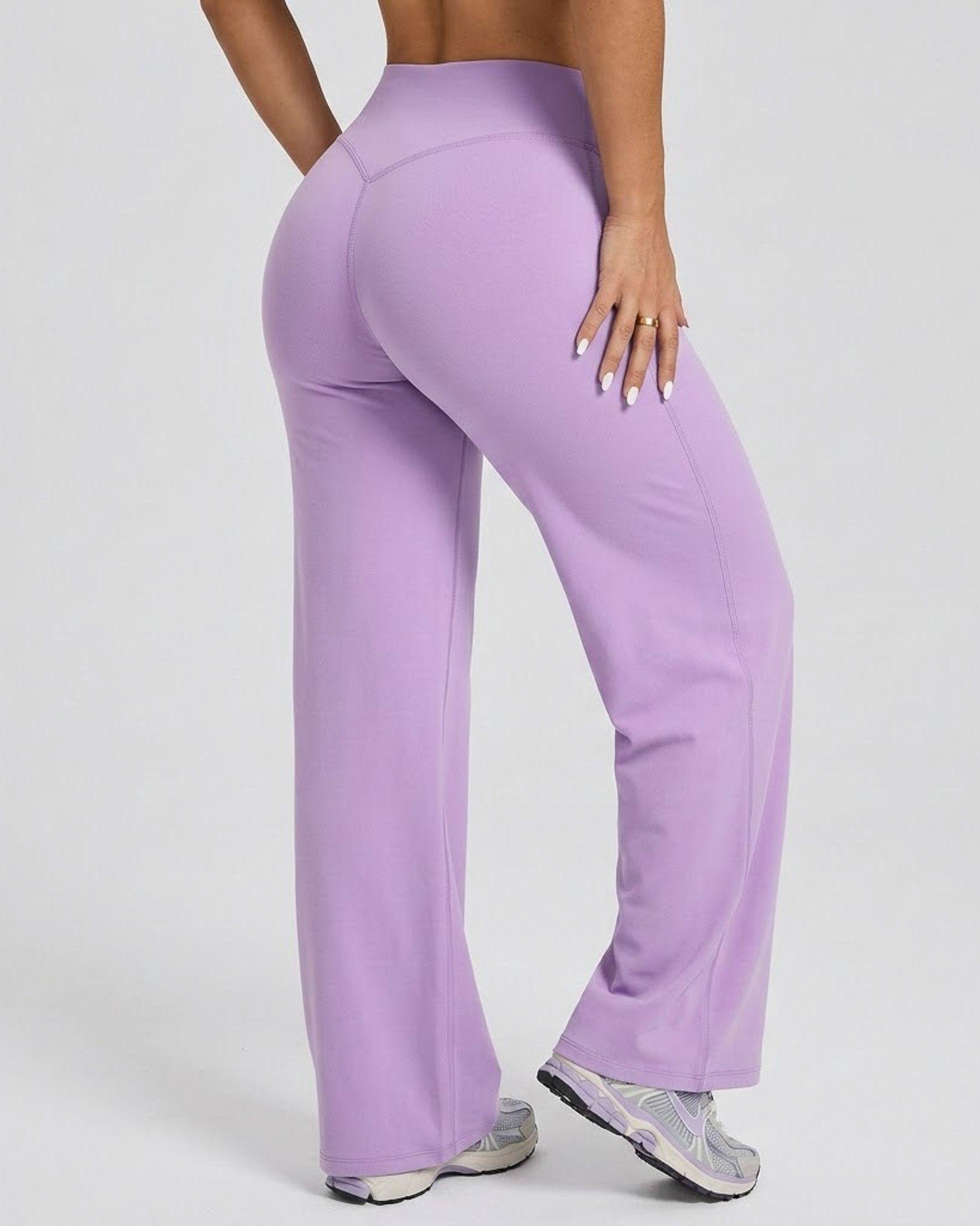 Pantalon Palazzo Baggy Mujer Tiro Alto Calidad Pro-1