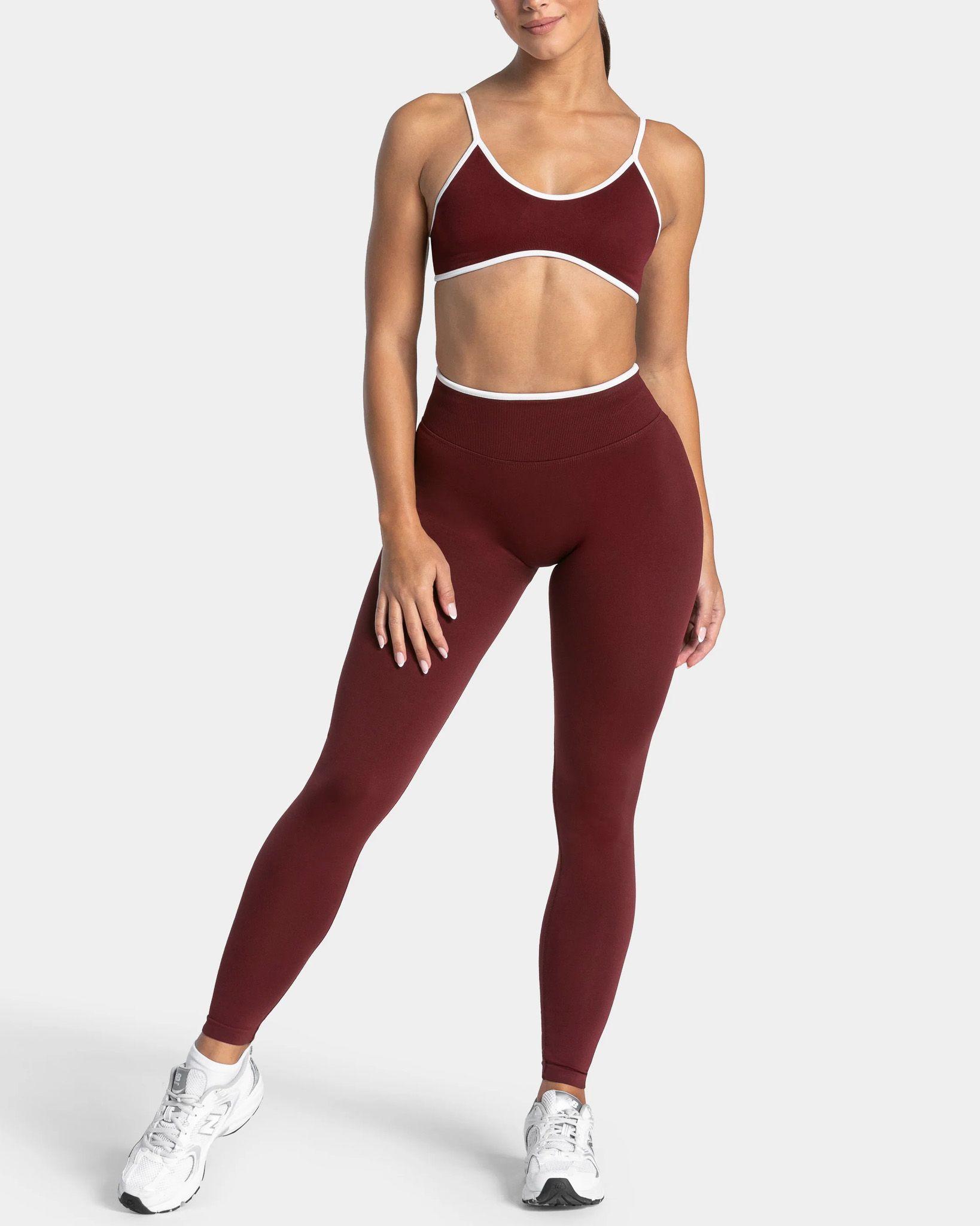Conjunto Deportivo Mujer Peto Corto Y Leggings Tiro Alto-2