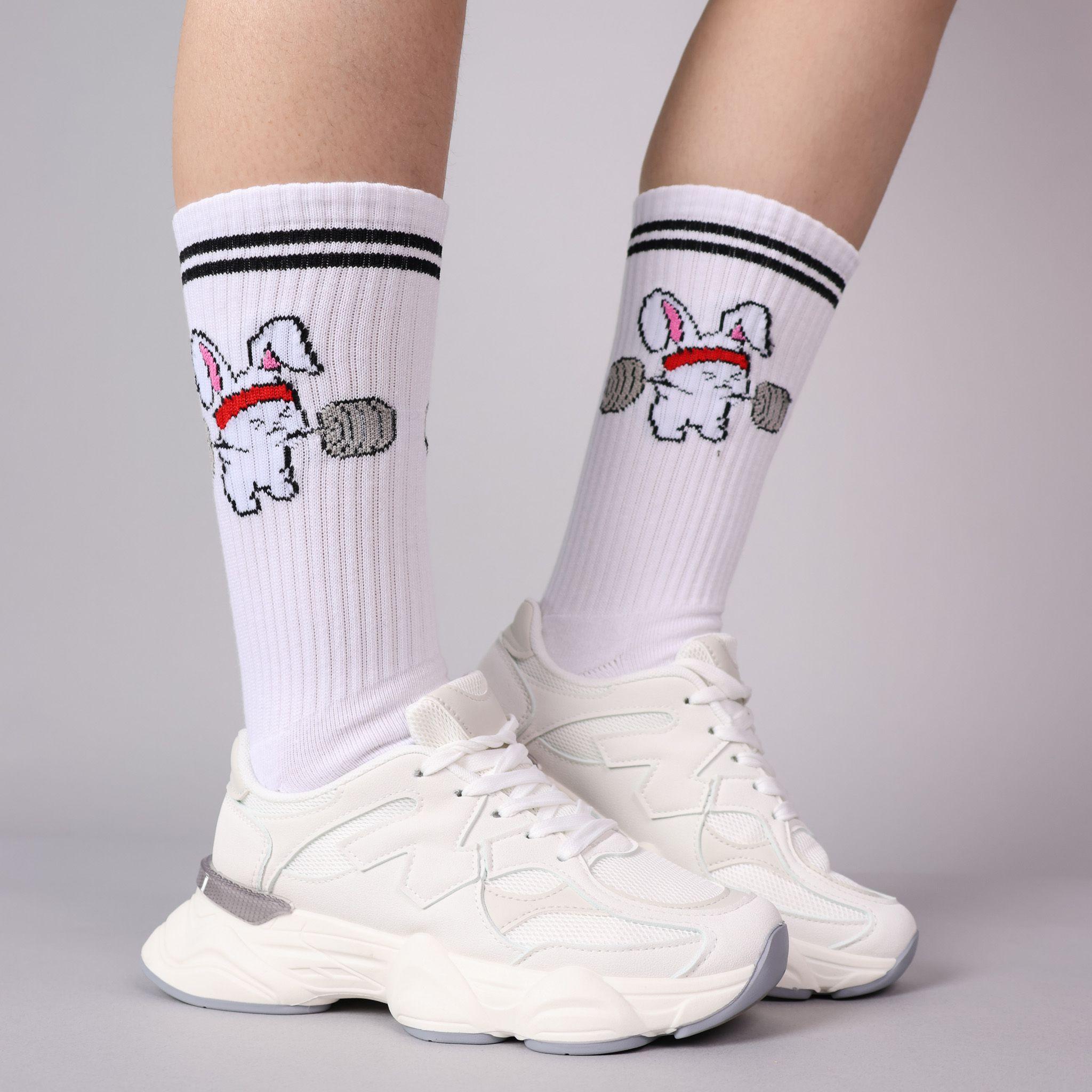 Calceta Mujer Gym Rabbit - MD09-2