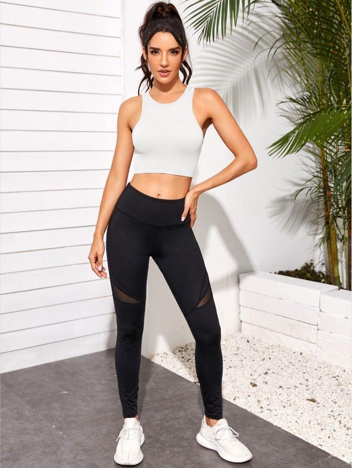 Peto Sostén Mujer Deportivo Elasticado Acanalado Yj143-1