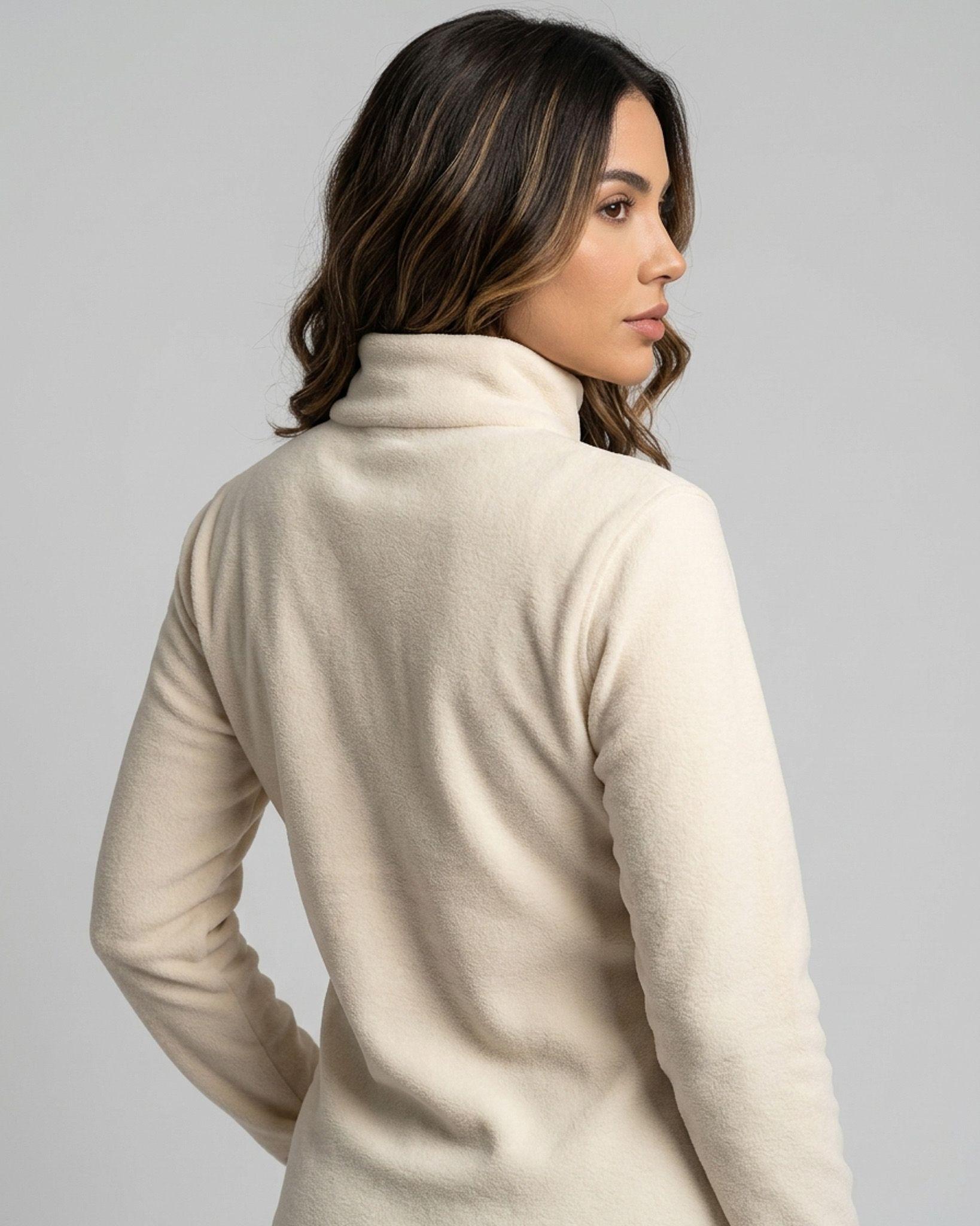 Chaqueta Polar Full Zip Sherpa Básico Invierno Calidad Pro-1