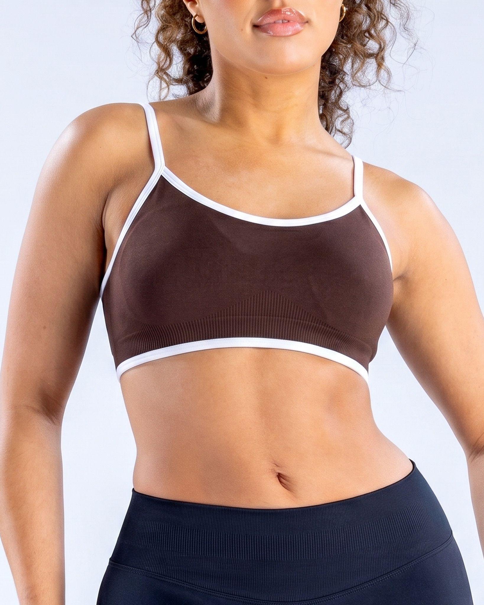 Peto Top Deportivo Seamless Bicolor Mujer  Fitness-2