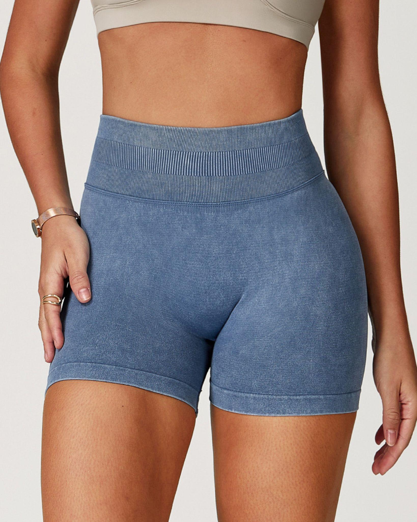 Short Deportivo Pre Lavado GluteX Push Up - YJ247-1