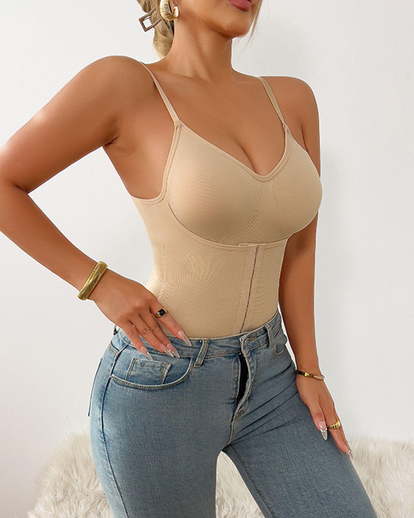 Body Mujer Con Tipo Faja Incluida Seductor-6