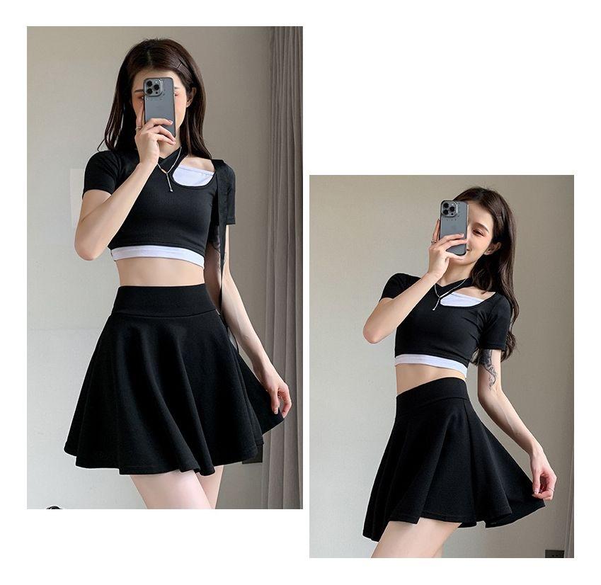Falda Short De Mujer-3