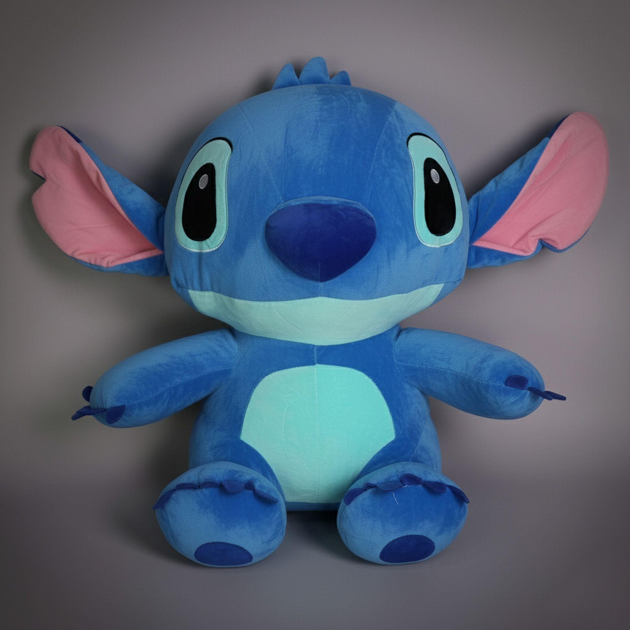 Peluche Lilo y Stitch Azul Disney Grande Felpa-0