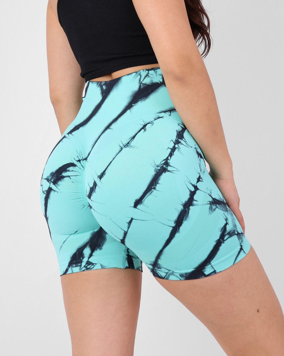 Short Mujer Calzas Cortas, Deportiva Sin Costuras-1