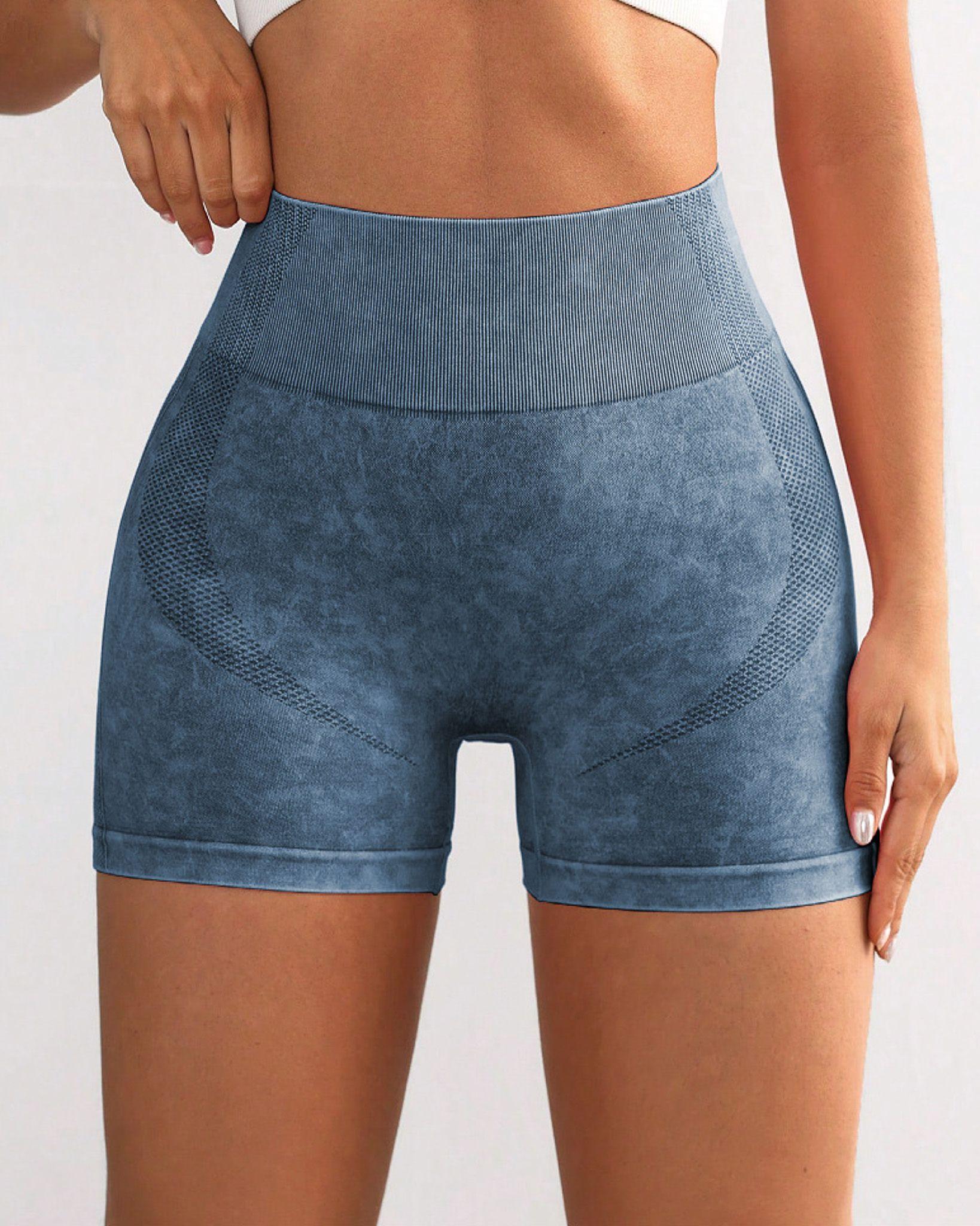 Calzas Cortas Sin Costura Efecto Push Up - Calidad Premium-0
