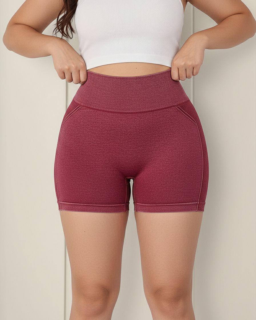 Calzas Cortas Sin Costura Efecto Push Up - Calidad Premium-0