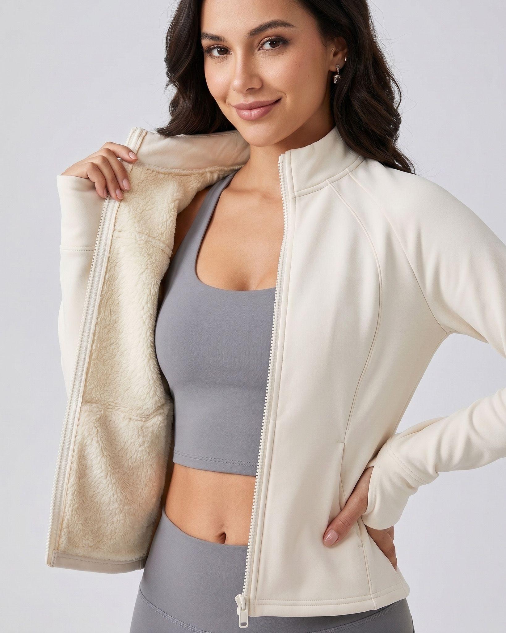 Chaqueta Chiporro Térmica Entallada Modeladora con Pasadedo-3