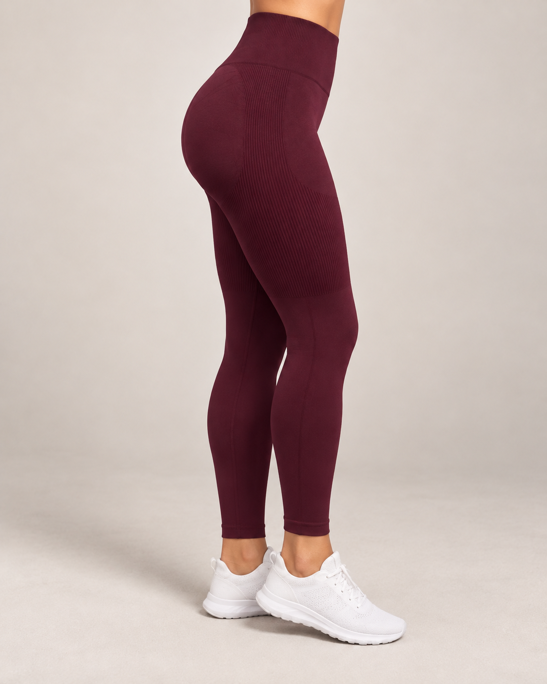 Calza Fitness Mujer Compresión en Muslo y Push Up Tiro Alto-1