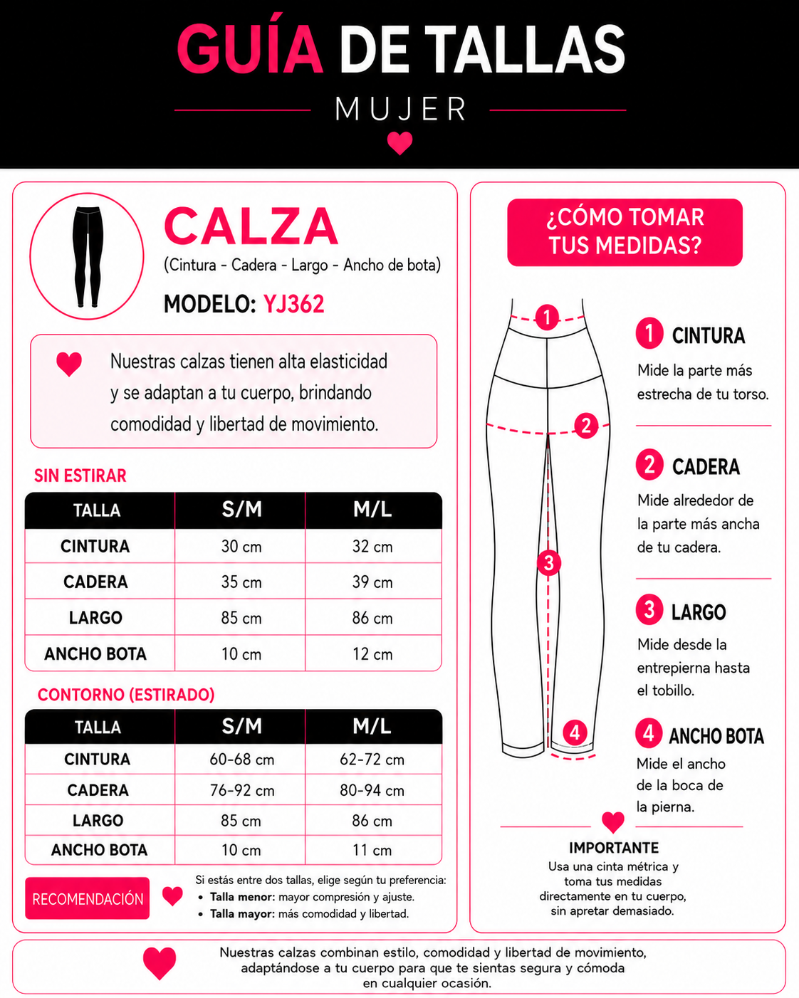 Calza Fitness Mujer Compresión en Muslo y Push Up Tiro Alto-3