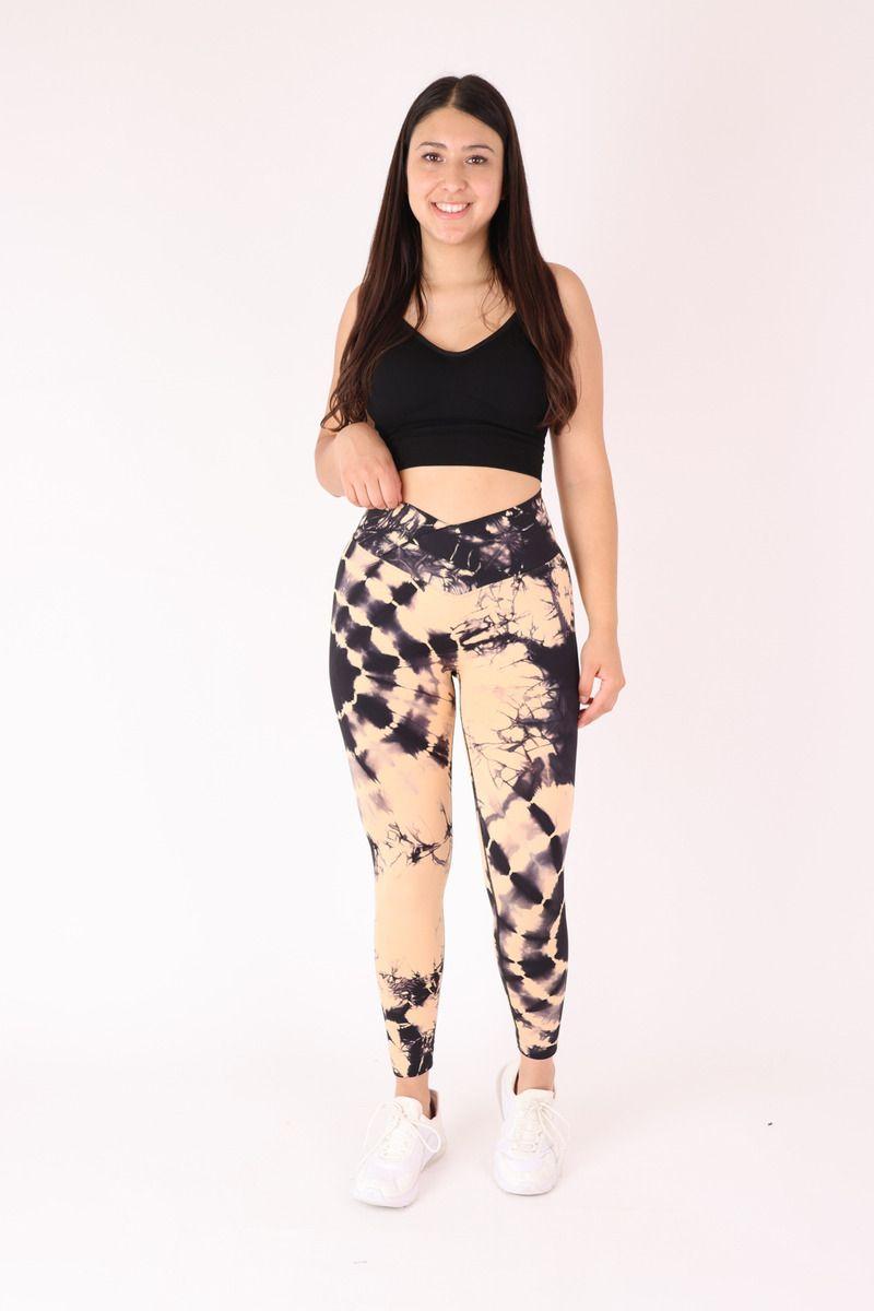 Calza Mandala Doble Levanta Cola - Pretina Cruzada Bx106-1