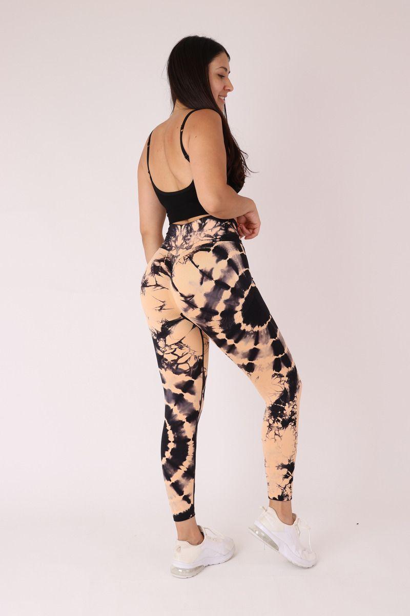 Calza Mandala Doble Levanta Cola - Pretina Cruzada Bx106-3
