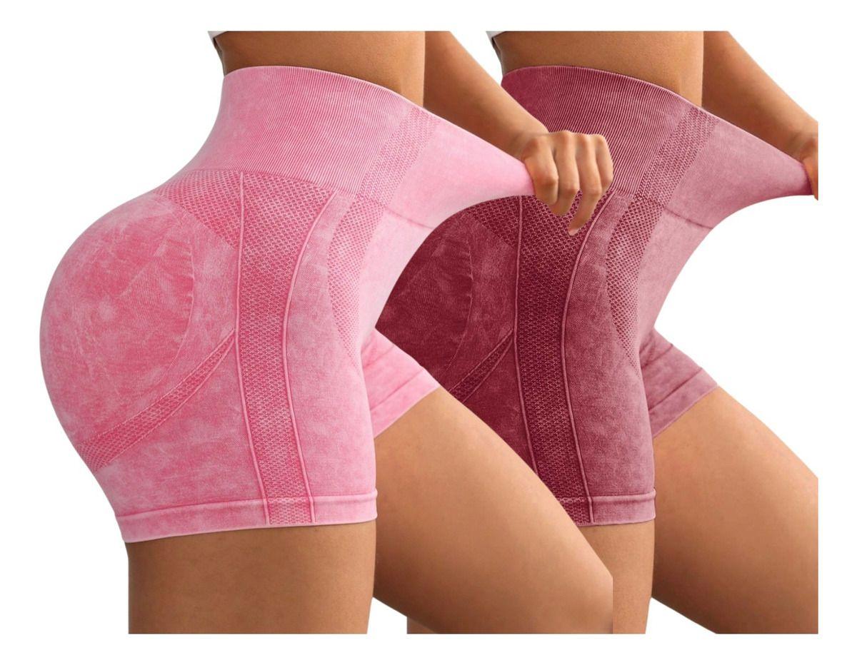 Pack 2 Calzas Cortas  Efecto Push Up - Calidad Premium-1