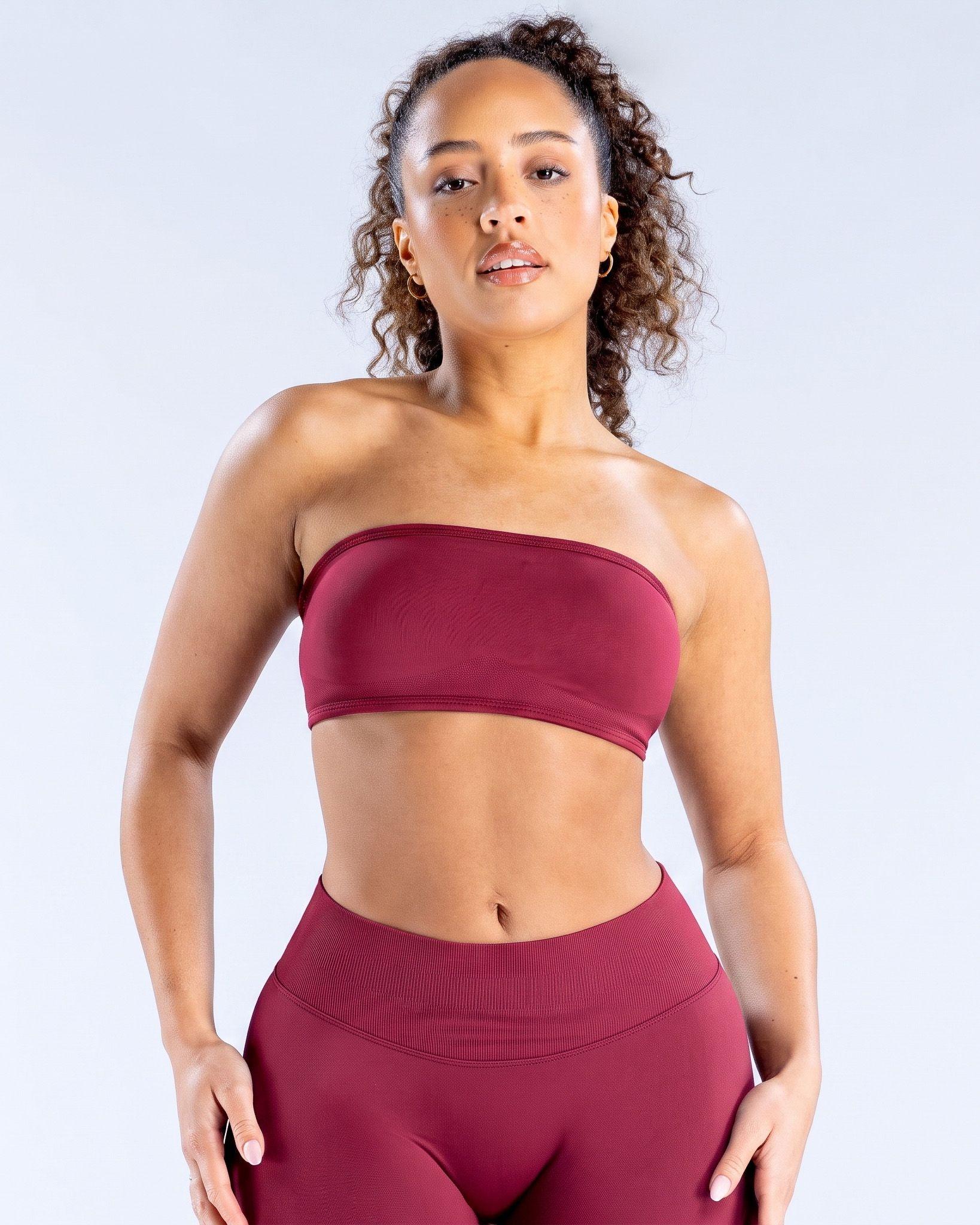Sostén Deportivo Strapless Mujer Sin Tirantes Fitness - YJ331-2