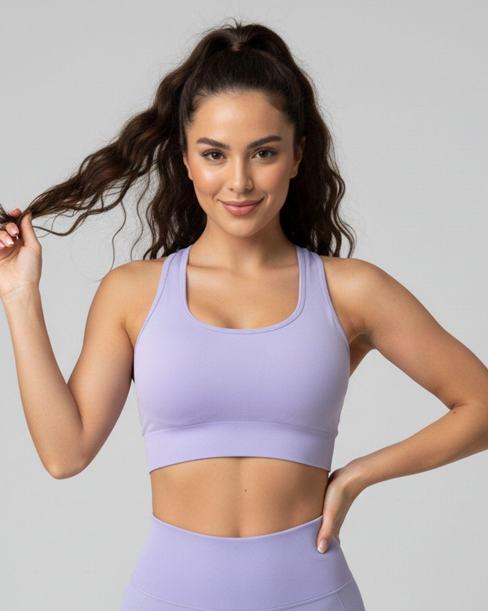 Peto Sujetador Elasticado Mujer con Detalle en la Espalda-1