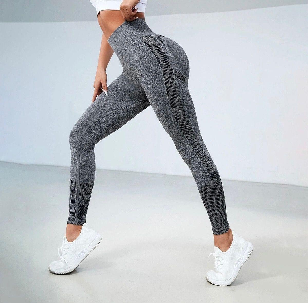 3x Calzas Leggins Mujer Deportivos Mallas Gym Push Up Z39-3