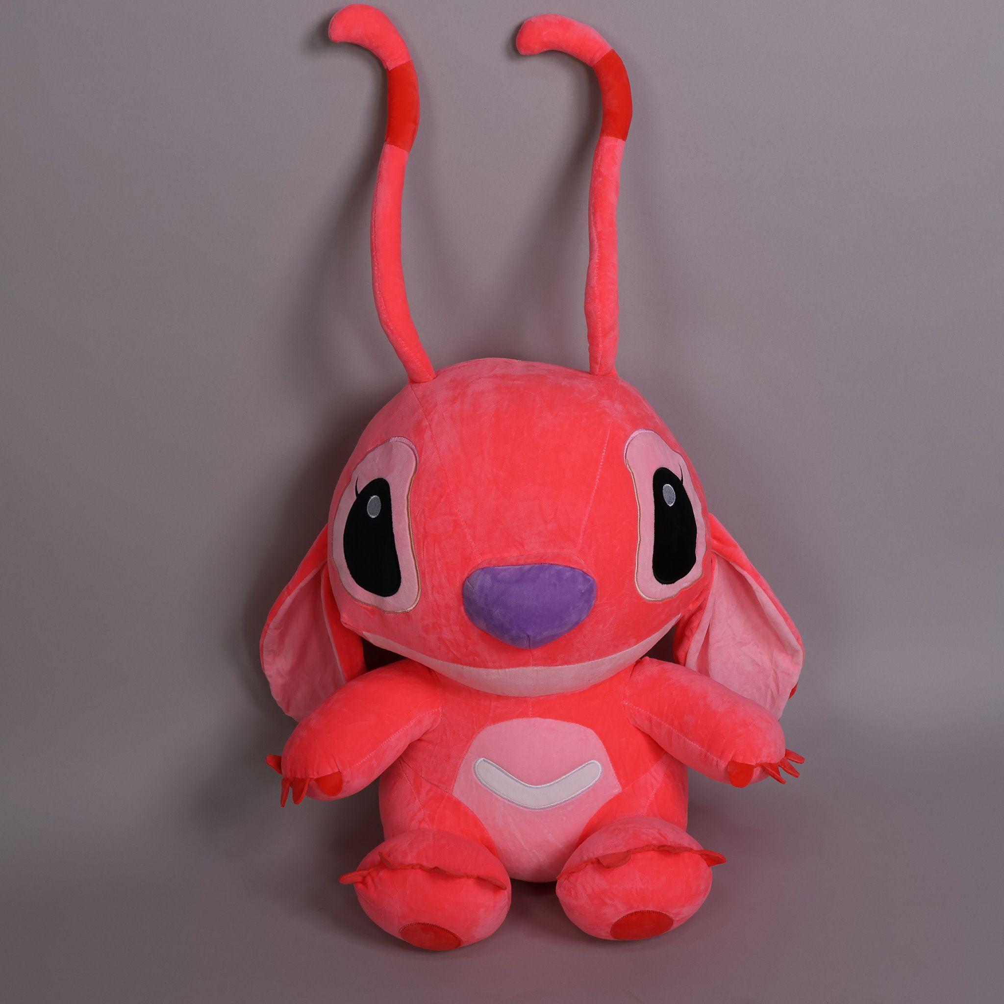 Peluche Lilo y Stitch Rosa Disney de 70 cm Mediano de Felpa-2