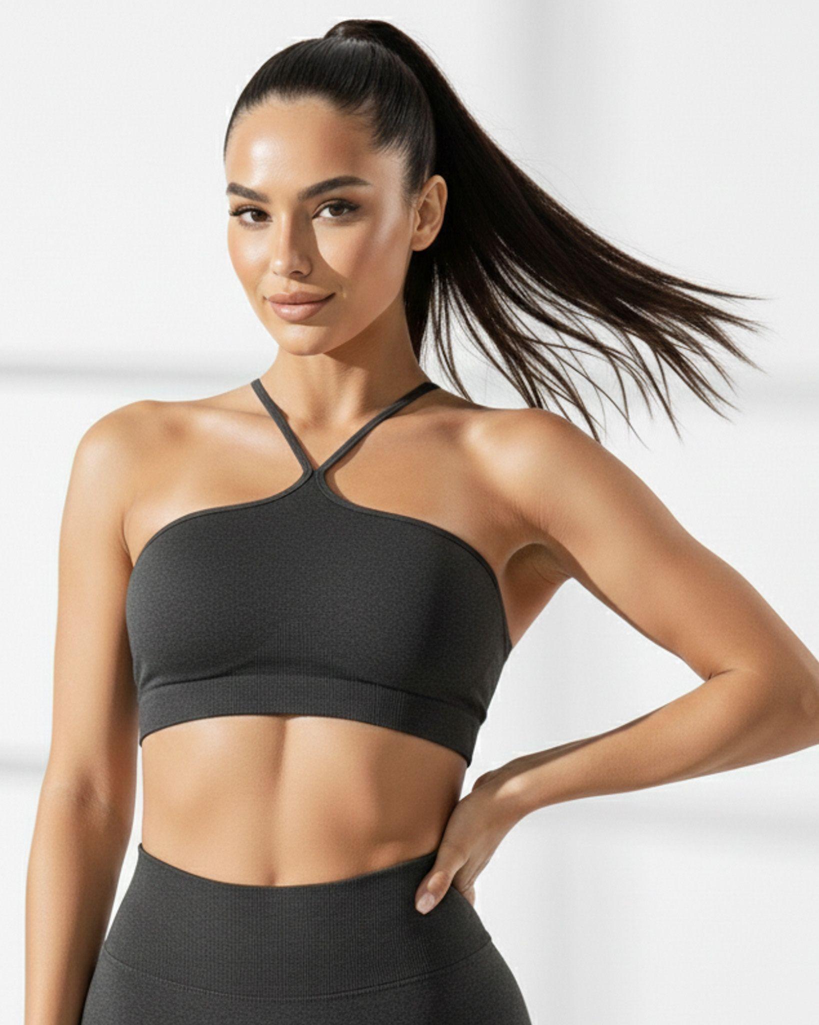 Peto Sujetador Deportivo Mujer Con Tirantes Fresco-1