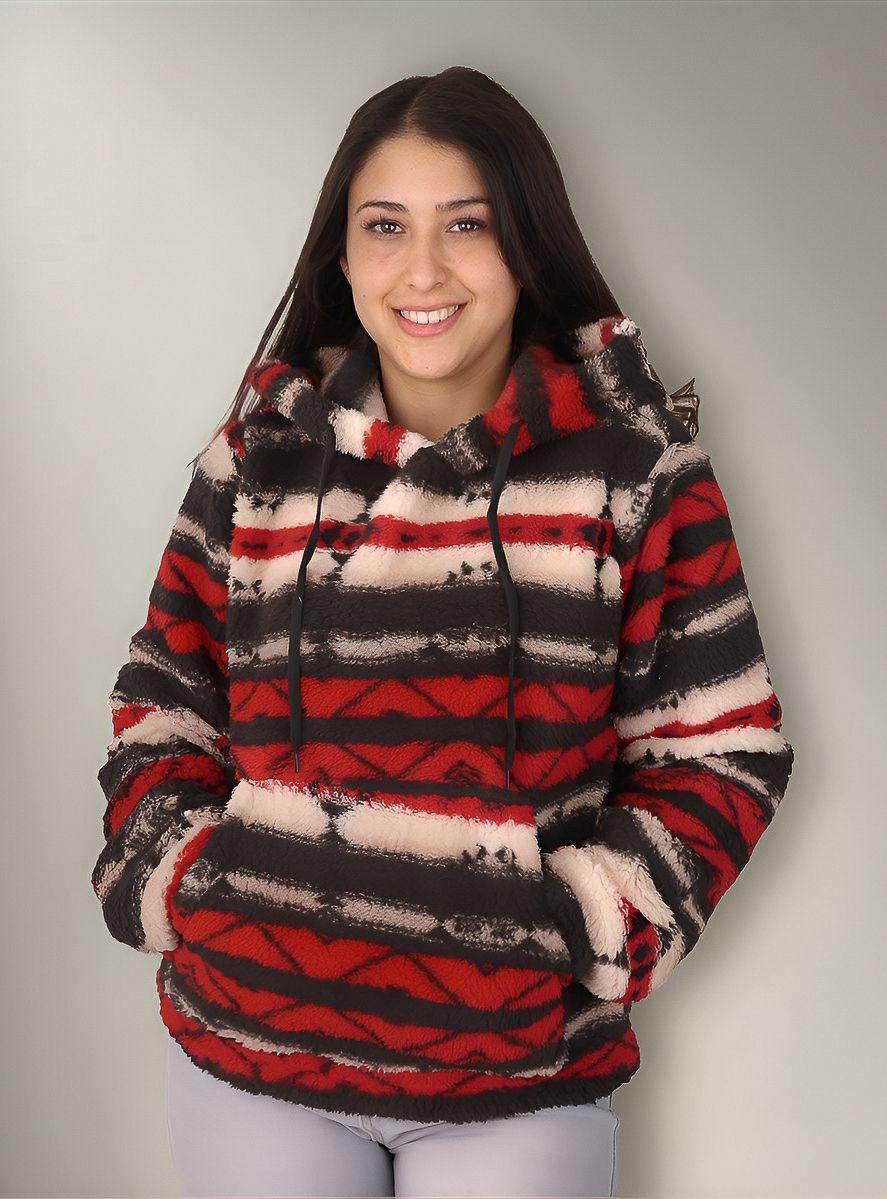 Poleron De Polar Etnico Mujer - 16077-0