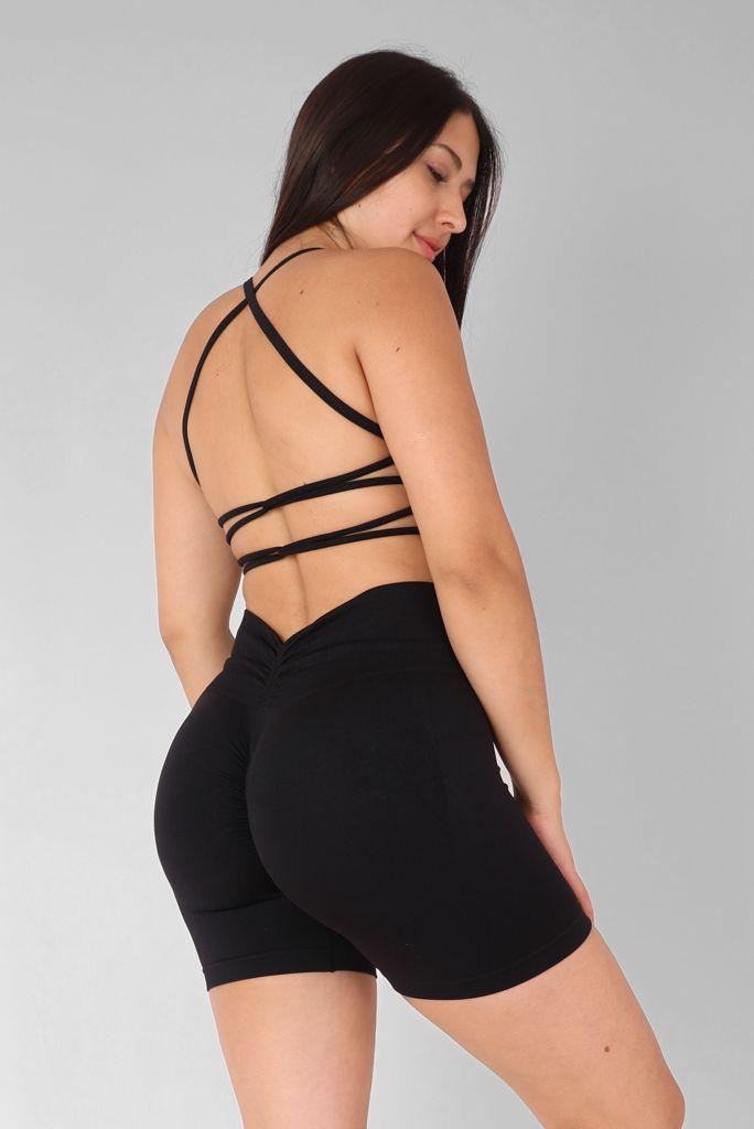 Conjunto Deportivo Mujer Gym Yoga Short Levanta Gluteos-5