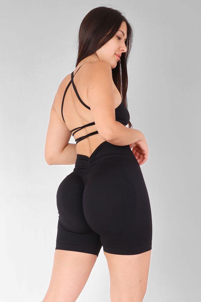 Conjunto Deportivo Mujer Gym Yoga Short Levanta Gluteos-6