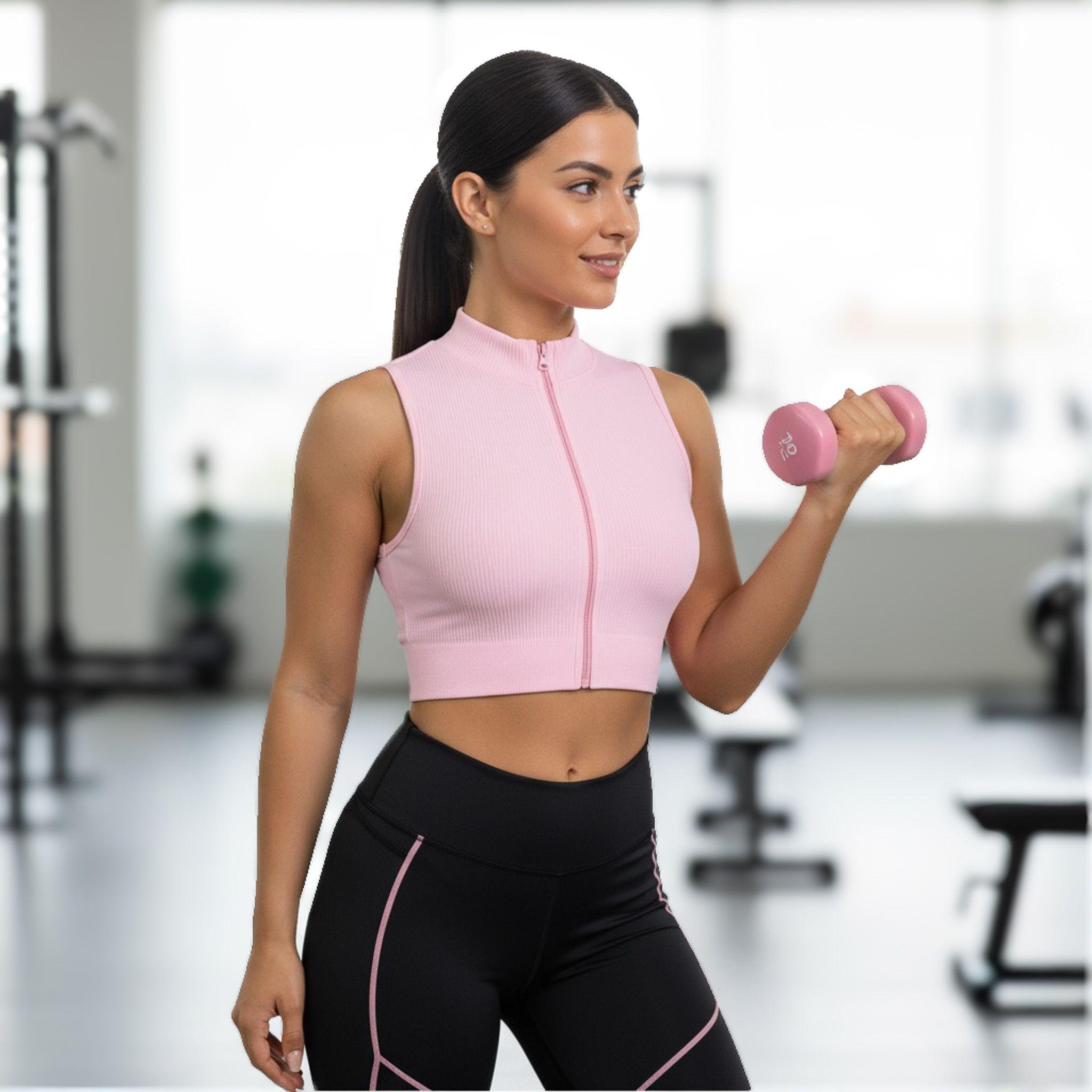 Peto Top Deportivo con cierre - YJ179-4